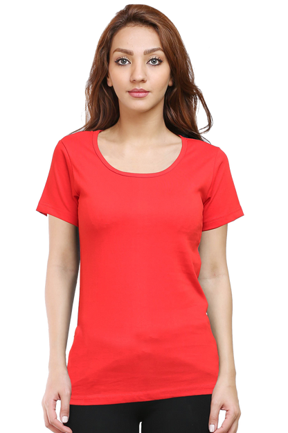 Artredis Women Cotton Printed Regular Fit T-Shirts |Nanemachi Falls| Half Sleeves | Round Neck