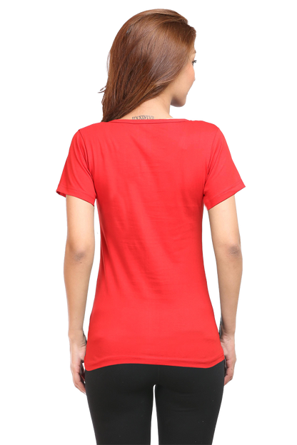 Artredis Women Cotton Printed Regular Fit T-Shirts | Walking Fish| Half Sleeves | Round Neck