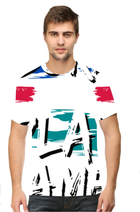 Artredis Men All Over Printed | Colours of Life| | Half Sleeves | Round Neck