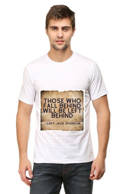 Artredis Men Cotton Printed Regular Fit T-Shirts |Those who fall Behind| | Half Sleeves | Round Neck