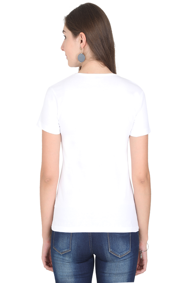 Artredis Women Cotton Printed Regular Fit T-Shirts |Poovar Island| Half Sleeves | Round Neck