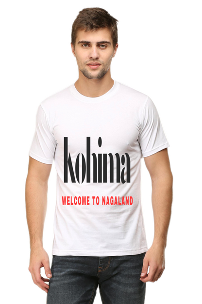 Artredis Men Cotton Printed Regular Fit T-Shirts |Nagaland| | Half Sleeves | Round Neck