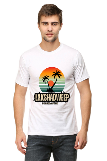 Artredis Men Cotton Printed Regular Fit T-Shirts |Lakshadweep| | Half Sleeves | Round Neck