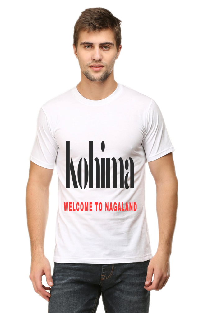 Artredis Men Cotton Printed Regular Fit T-Shirts |Nagaland| | Half Sleeves | Round Neck