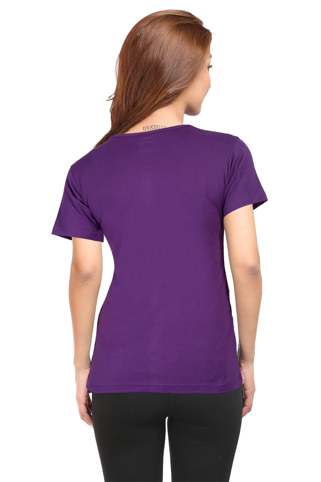 Artredis Women Cotton Regular All Over Print T-Shirts |Infinite Galaxy| Half Sleeves | Round Neck