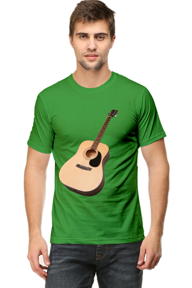 Artredis Men Cotton Printed Regular Fit T-Shirts |Guitar| | Half Sleeves | Round Neck