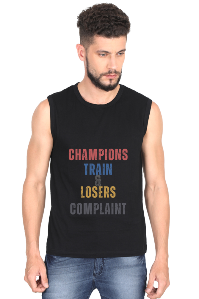 Champions Train | Artredis Men Cotton Printed Regular Fit T-Shirts | Half Sleeves | Round Neck