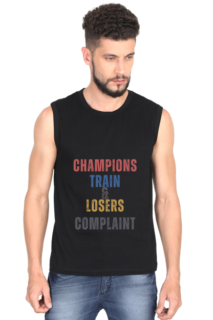 Champions Train | Artredis Men Cotton Printed Regular Fit T-Shirts | Half Sleeves | Round Neck