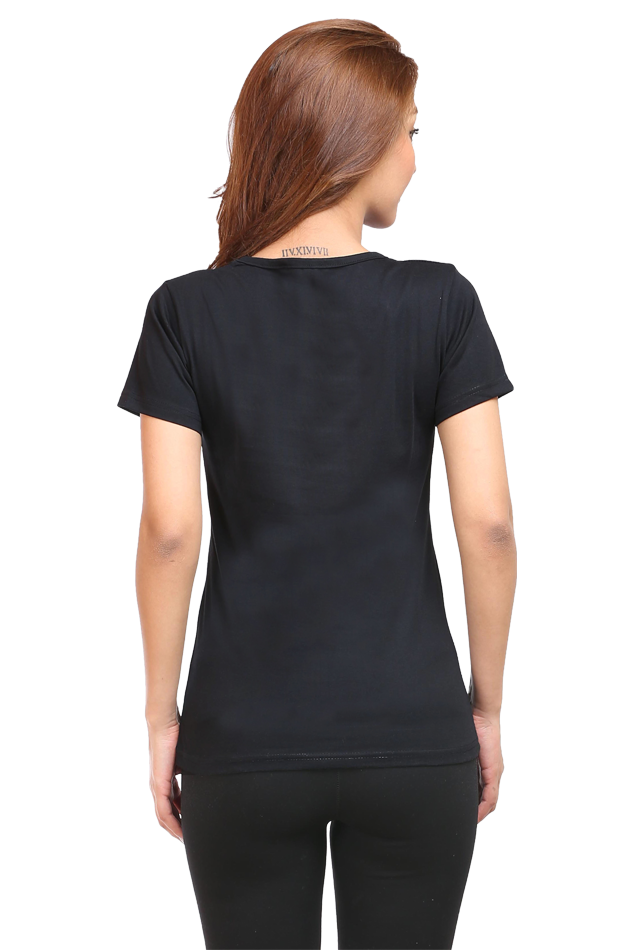 Artredis Women Cotton Printed Regular Fit T-Shirts |Be A Champion| Half Sleeves | Round Neck