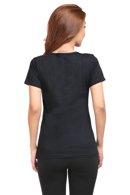 Artredis Women Cotton Printed Regular Fit T-Shirts |Be A Champion| Half Sleeves | Round Neck