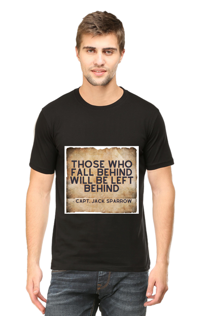 Artredis Men Cotton Printed Regular Fit T-Shirts |Those who fall Behind| | Half Sleeves | Round Neck