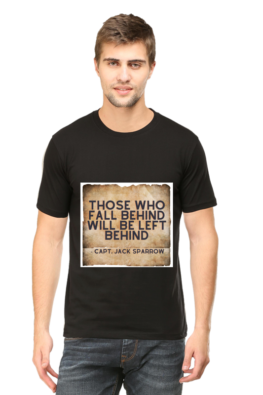 Artredis Men Cotton Printed Regular Fit T-Shirts |Those who fall Behind| | Half Sleeves | Round Neck