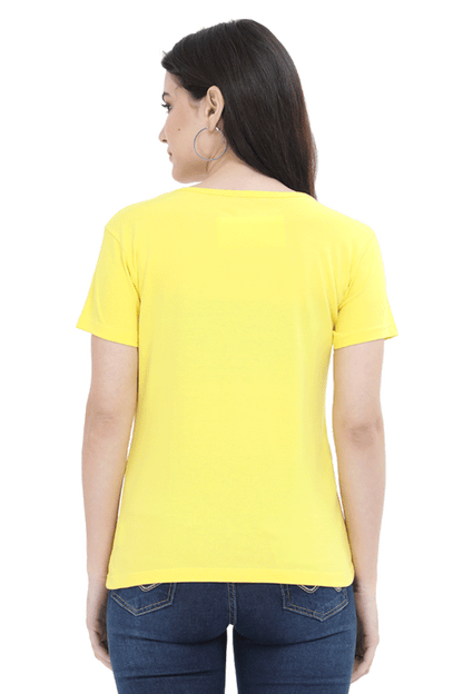 Artredis Women Cotton Printed Regular Fit T-Shirts | Life is Short| Half Sleeves | Round Neck