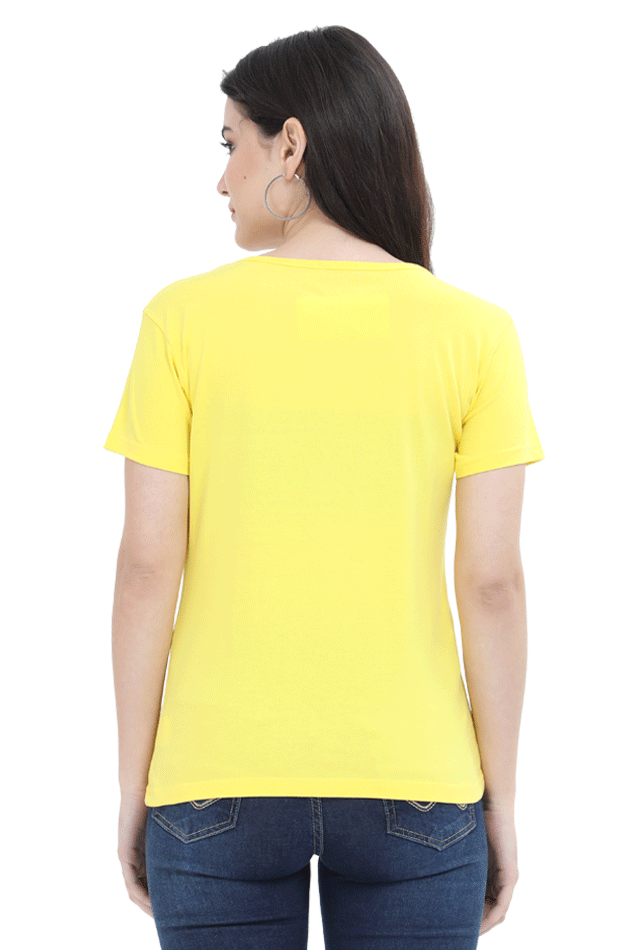 Artredis Women Cotton Regular All Over Print T-Shirts | India Cup| Half Sleeves | Round Neck