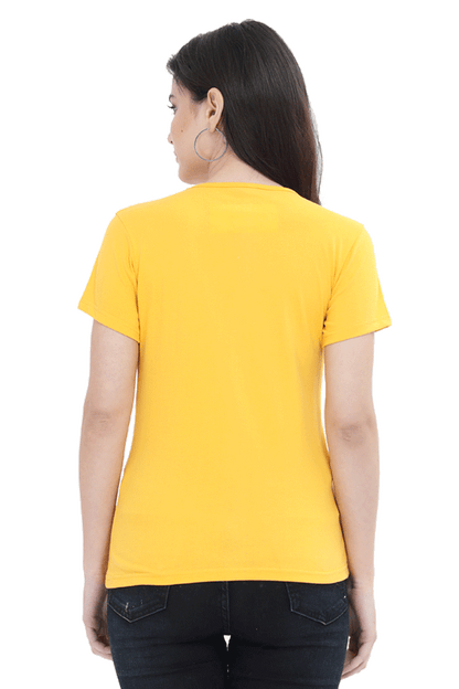 Artredis Women Cotton Printed Regular Fit T-Shirts | Airplane Mode| Half Sleeves | Round Neck