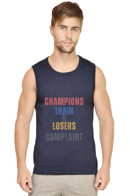 Champions Train | Artredis Men Cotton Printed Regular Fit T-Shirts | Half Sleeves | Round Neck