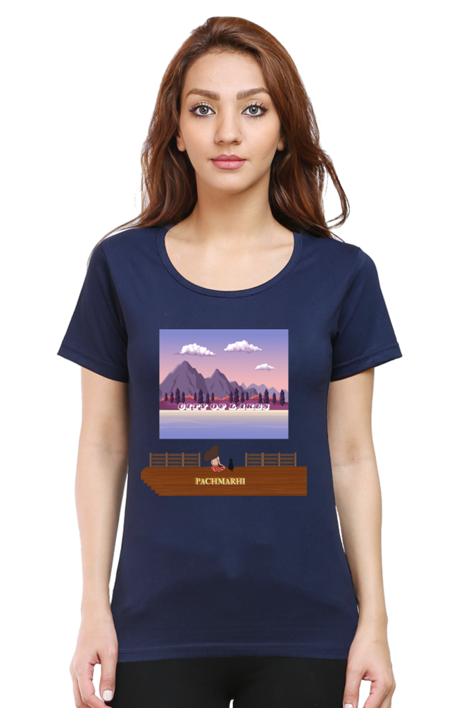 Artredis Women Cotton Printed Regular Fit T-Shirts | Panchmarhi| Half Sleeves | Round Neck