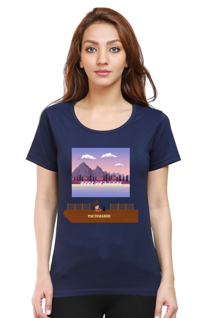 Artredis Women Cotton Printed Regular Fit T-Shirts | Panchmarhi| Half Sleeves | Round Neck