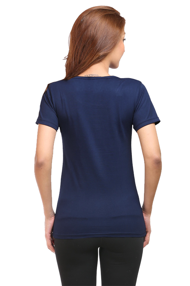 Artredis Women Cotton Printed Regular Fit T-Shirts |Birds | | Half Sleeves | Round Neck