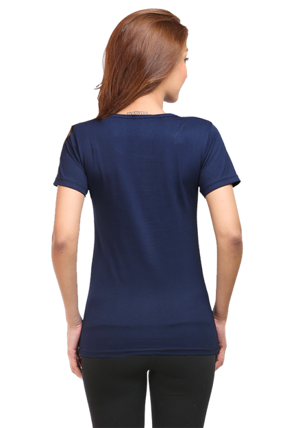 Artredis Women Cotton Printed Regular Fit T-Shirts |Be A Champion| Half Sleeves | Round Neck