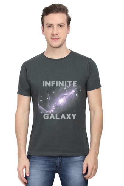 Artredis Men Cotton Printed Regular Fit T-Shirts |Infinite Galaxy| Round Neck