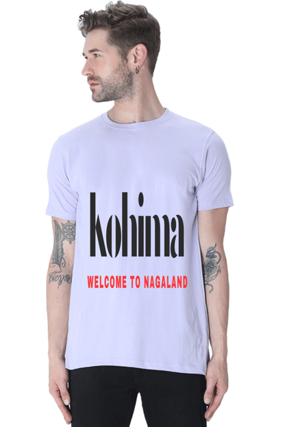 Artredis Men Cotton Printed Regular Fit T-Shirts |Nagaland| | Half Sleeves | Round Neck