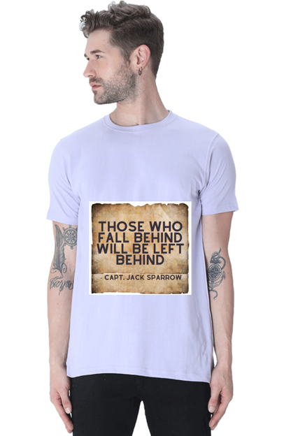 Artredis Men Cotton Printed Regular Fit T-Shirts |Those who fall Behind| | Half Sleeves | Round Neck