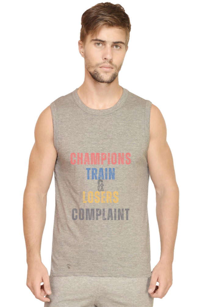 Champions Train | Artredis Men Cotton Printed Regular Fit T-Shirts | Half Sleeves | Round Neck