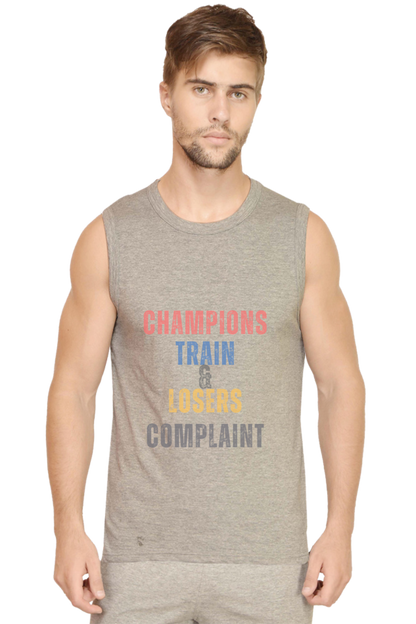 Champions Train | Artredis Men Cotton Printed Regular Fit T-Shirts | Half Sleeves | Round Neck