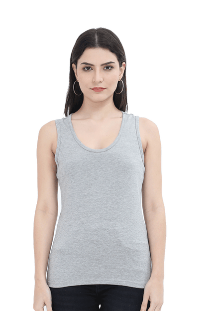 Artredis Women Cotton Sleeveless Tank Top | Augumbe|  | Round Neck