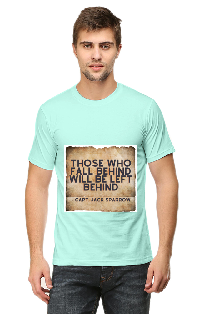 Artredis Men Cotton Printed Regular Fit T-Shirts |Those who fall Behind| | Half Sleeves | Round Neck