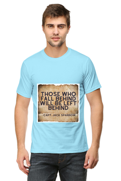 Artredis Men Cotton Printed Regular Fit T-Shirts |Those who fall Behind| | Half Sleeves | Round Neck