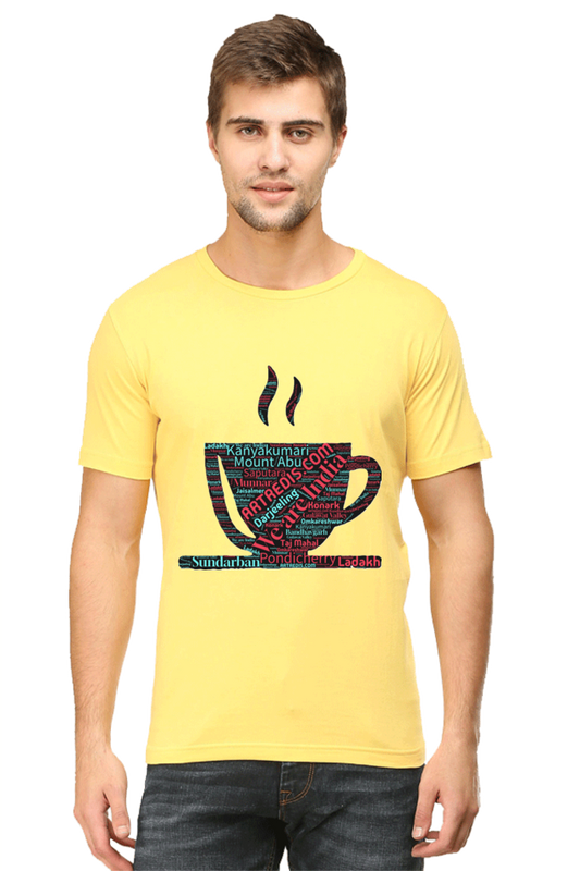 Artredis Men Cotton Printed Regular Fit T-Shirts |India Cup| Round Neck