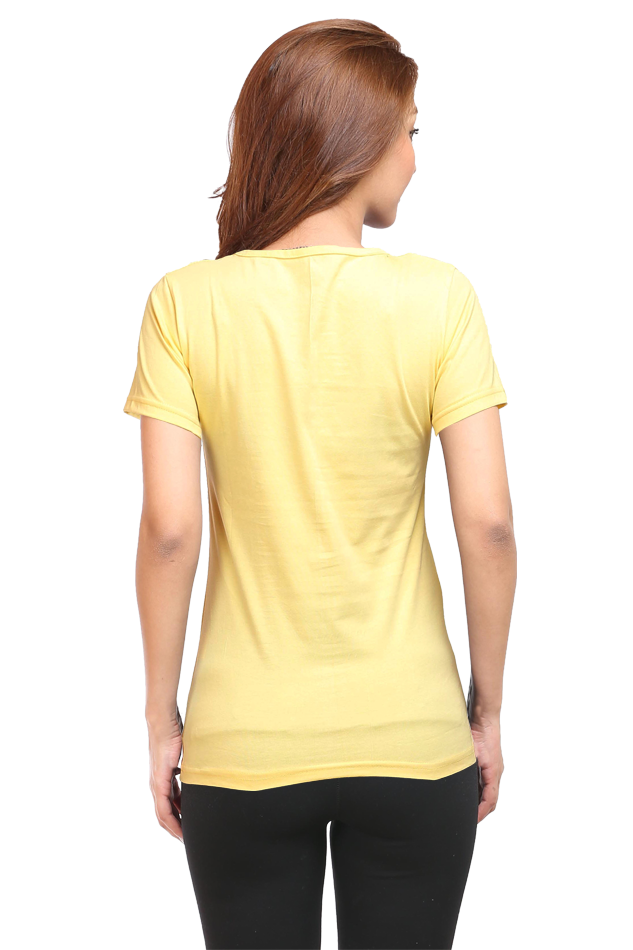 Artredis Women Cotton Printed Regular Fit T-Shirts |Mountain Home| Half Sleeves | Round Neck