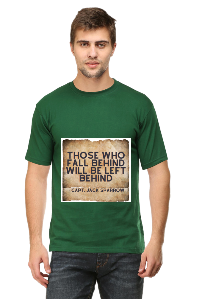 Artredis Men Cotton Printed Regular Fit T-Shirts |Those who fall Behind| | Half Sleeves | Round Neck