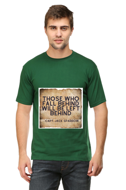 Artredis Men Cotton Printed Regular Fit T-Shirts |Those who fall Behind| | Half Sleeves | Round Neck